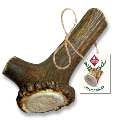 Imagen de ChronoBalance® L (Conjunto de 1) Deer Antler Chew Stick para Perros: Juguete masticable Natural, 100% asta Ciervo, favorece la higiene Dental, sin aditivos, Duradero