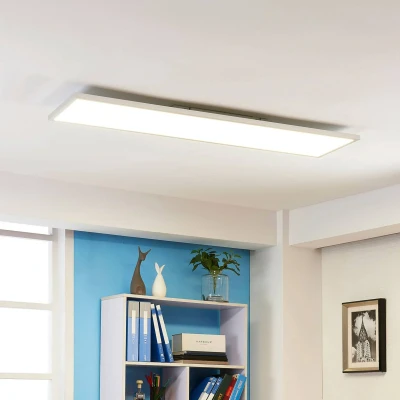 Imagen de LED Panel &#039;Arthur&#039; (Moderno) en Blanco hecho de Plástico e.o. para Salón &amp; Comedor Arcchio lámpara oficina, lugar trabajo, techo,