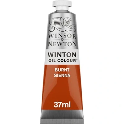 Imagen de Winsor &amp; Newton Winton Tubo de Pintura al Óleo, 37 ML, Marrón (Tierra Siena tostada)