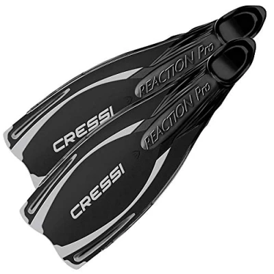 Imagen de Cressi Reaction Pro Fins Aletas de Buceo y Snorkel, Adulto Unisex