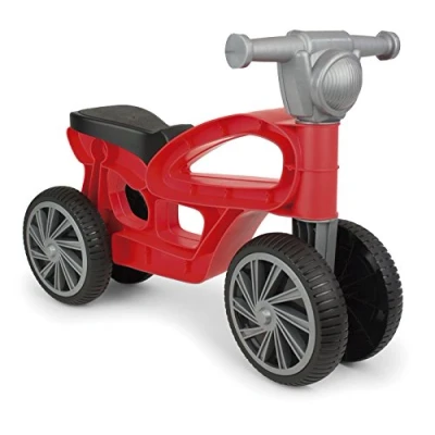 Imagen de Chicos Moto Correpasillos Mini Custom Infantil niños a Partir de 1 año Estable, Ligera y Resistente Juguete Rojo (36006)