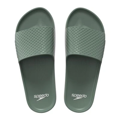 Imagen de Speedo Chanclas Essential Chancletas para Piscina Secado rápido, Hombre, Caqui, 44.5 EU