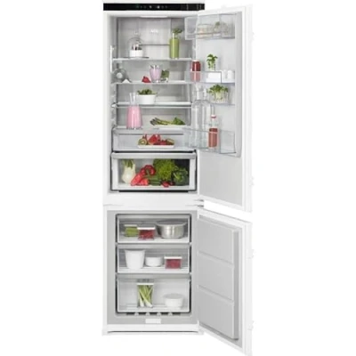Imagen de Frigorífico combi integrable AEG NSC7P751ES, GreenZone+, MaxiSpace, 188.4 cm, 376 l, Blanco panelable