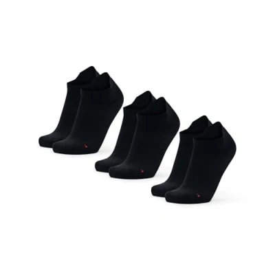 Imagen de DANISH ENDURANCE Calcetines Cortos de Running, Deportivos Antiampollas, 3 o 5 Pares Negro 48 51