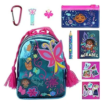 Imagen de Cefa Toys Real Littles Mini Mochila Coleccionable Encanto con 6 Accesorios de papelería . Apto para niños a Partir años. Color Multicolor, 10 x 5,7 11,5 cm