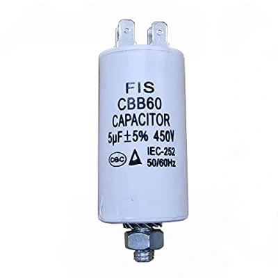 Imagen de Condensador para motor de arranque 5uF 450V 50/60 Hz 4 terminales