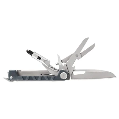 Imagen de Gerber Herramienta multifuncional con 8 funciones, Cuchillo hoja lisa, ArmBar Drive, Azul metalizado, Acero inoxidable , aluminio, 30 001590