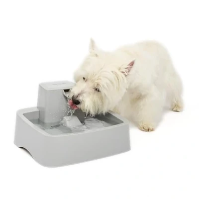Imagen de PetSafe Drinkwell Fuente de Agua para Perros y Gatos 1 galón, Ideal Razas tamaño Mediano múltiples hogares Gatos, diseño fácil Limpiar, Filtro Incluido