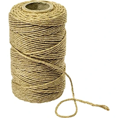 Imagen de Browin 310204 Cuerda de algodón Gris para Atar Carne (240 C) 75 m, Color Claro