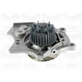 Imagen de GRAF PA1072 Bomba de agua 29 con junta sin tapa mecánico Chapa acero 44,9 para accionamiento correa poli V AUDI: A5 B8 Sportback, A4 Berlina