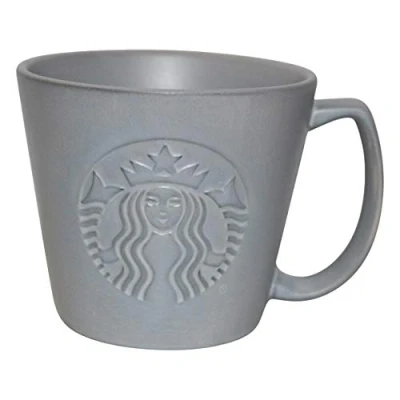 Imagen de Starbucks Gray Stone Mug Taza (237 ml), color gris
