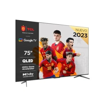 Imagen de TCL 75&quot; TV 75C641, QLED, UHD, HDR10+, 120 Hz Game Accelerator, Dolby Vision &amp; Atmos, Master Smart Powered by Google