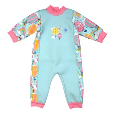 Imagen de Splash About Warm in One Bebé Traje húmedo, Up &amp; Away, 6 12 meses
