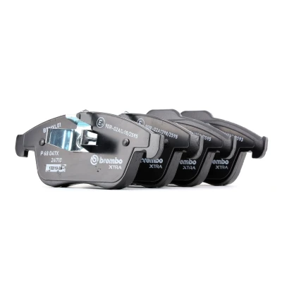 Imagen de BREMBO P 68 047X Juego de pastillas freno excl. contacto avisador desgaste sin accesorios RENAULT: Laguna 3, III Coupé, Latitude