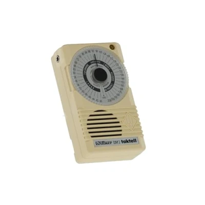 Imagen de Wittner Taktell® Quartz QM 2 Serie 861 Carcasa de plástico marfil 40 208 golpes/minuto 39 posiciones tempo con tono referencia a1 = 440 Hz batería (9 voltios) y auriculares
