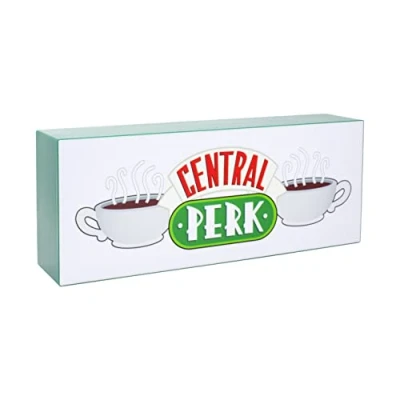 Imagen de Luz Logo Central Perk Producto oficial Friends, letrero montable en pared o independiente, alimentado por batería USB, regalo para fans de sitcom