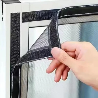 Imagen de 60x70cm Mosquitera protección anti insectos y moscas para ventanas, lavable, sin taladros