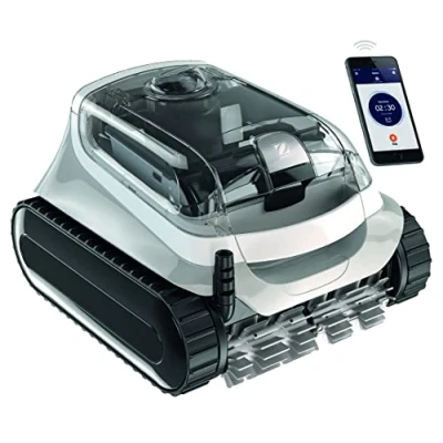 Imagen de Zodiac 30 XA iQ Robot limpiafondos automatico Piscina hasta 12x6m, Limpia Fondo, Paredes y Linea de flotación. Control vía App. Tecnología ciclónica. Incluye Cable 18m Doble filtración