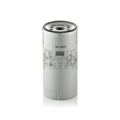 Imagen de MANN FILTER WK 1080/6 x Filtro Combustible con junta SCANIA: P,G,R,T series, L,P,G,R,S MERCEDES BENZ: ATEGO 2