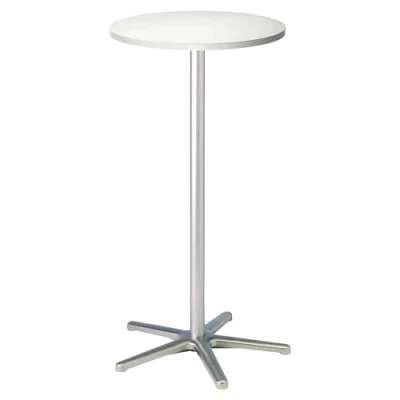 Imagen de MAUL Stehtisch Mesa Alta, Madera, Blanco, 60 x 110 cm
