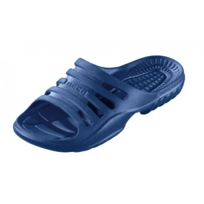 Imagen de BECO Pantoletten, Badelatschen Unisex, Mules Hombre, Azul (Marine 7), 45 EU
