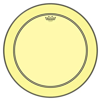 Imagen de Remo Colortone Powerstroke 3 P3 1322 CT YE Cabezal de tambor (55,88 cm), color amarillo