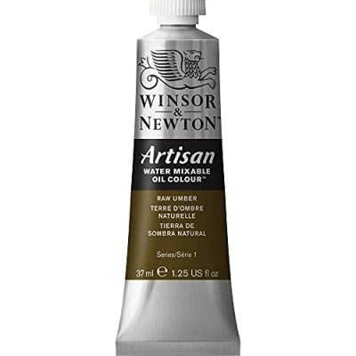 Imagen de Winsor &amp; Newton Artisan Tubo Óleo Miscible en Agua, 37 ml, Color Tierra de Sombra Natural
