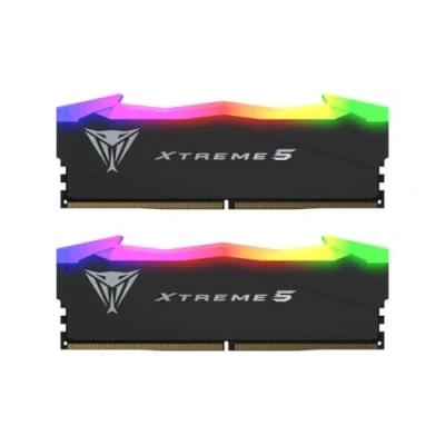Imagen de Patriot Viper Xtreme 5 RGB DDR5 RAM 32GB (2 x 16GB) 7800MT/s CL38 UDIMM Kit de Memoria para Juegos Escritorio PVXR532G78C38K
