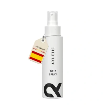 Imagen de Axletic Spray Grip Padel Transparente para Manos y Pala, 100ml Sudor Mejor Agarre Antideslizante Pole, Padel, Guantes Portero Alternativa a Magnesio