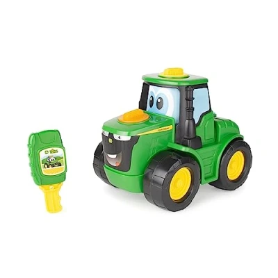 Imagen de Build A Buddy Johnny Tractor y su Llave, interactúa con Luces Diferentes Sonidos, Llave Activa Varios Sonidos de Motor lo Pone em Movimiento, Bizak (30697500)