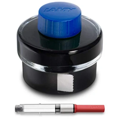 Imagen de Lamy T52 Tinta Azul borrable 50ml (Tinta + Convertidor Z28)