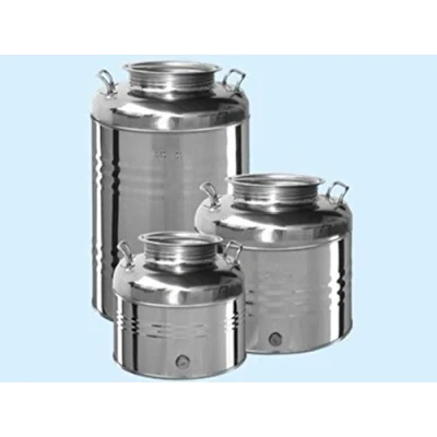 Imagen de BIN BARRIL DE CONTENEDORES ACERO INOXIDABLE PARA ACEITE &quot;OLIVARI&quot; LT. 15.