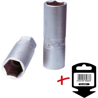 Imagen de KS TOOLS 911.1205 E Juego de llaves cubo, bujía encendido 16,0 12,5 (1/2&quot;)