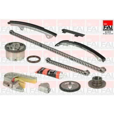 Imagen de FAI AutoParts TCK31VVT Juego de Cadena distribución con juntas, ruedas dentadas Símplex, bajo ruido NISSAN: X Trail