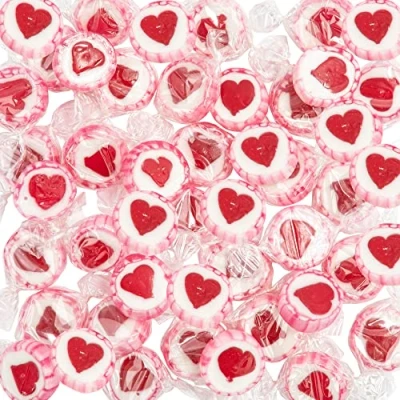 Imagen de WeddingTree Dulces en Forma de Corazón 500g Mensaje para decoración mesa, bautizo, Favours boda, Día la Madre o Comunión