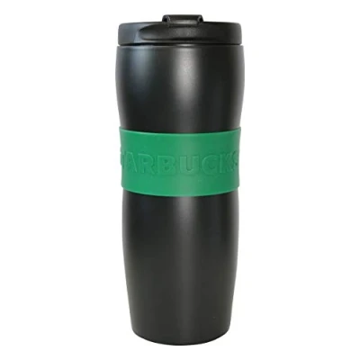 Imagen de Starbucks Lucy Green Taza térmica de acero inoxidable (355 ml, 355 ml), color verde