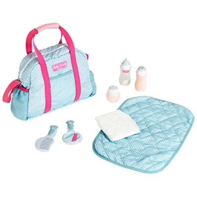 Imagen de Theo Klein 1746 Baby Coralie, Bolso Cambiador, para muñecas bebé con Accesorios, Juguete niños Desde 3 años