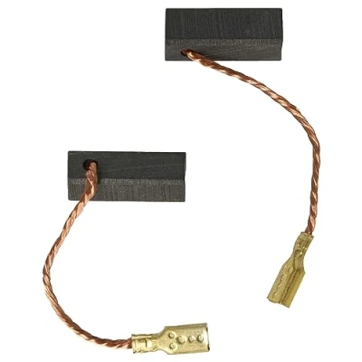 Imagen de vhbw 2x escobilla carbón motor carbono 15 x 6 4,75 mm compatible con Dremel 398, 400 herramientas eléctricas