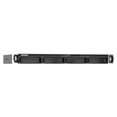 Imagen de QNAP NAS de montaje en rack TS 435XeU 4G 4 bahías 2,5 GbE/10GbE, almacenamiento caché SSD M.2 NVMe, sin HD