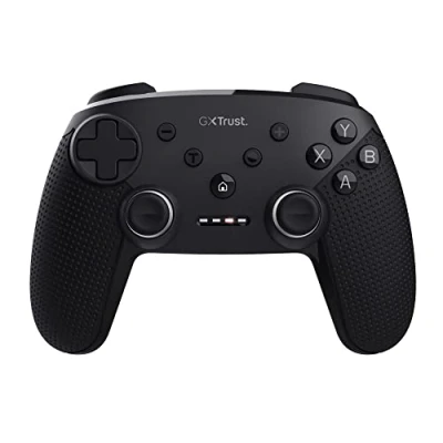 Imagen de Mando Trust GXT542 Muta Wireless, Multiplataforma, Inalámbrico, Bluetooth, USB 2.4 GHz, Negro