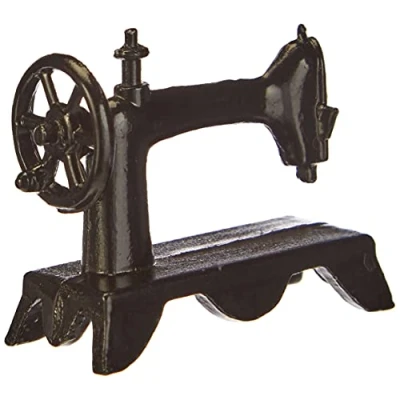 Imagen de efco Miniatura nostálgico máquina de Coser, Negro, 3 x 1,5 cm