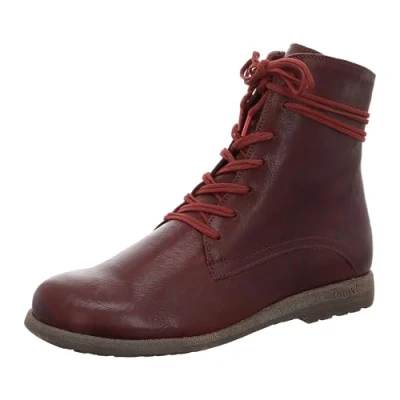 Imagen de Think! Rento sin Cromo curtido de Piel Forrada, Botas Cortas al Tobillo Mujer, 5000 Chianti, 38.5 EU