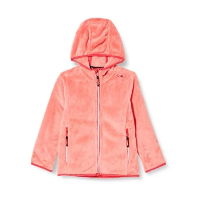 Imagen de CMP Chaqueta polar infantil Highloft con capucha fija, Flamencos, 140