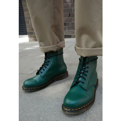Imagen de Dr. Martens 1460 BOOT Botines con cordones, Talla: 44, Green smooth Zapatos
