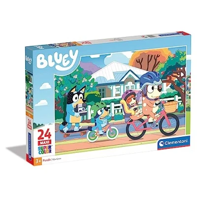 Imagen de Clementoni Puzzle 24 Piezas Maxi Bluey Infantil Grandes A Partir De 3 Años (24234)