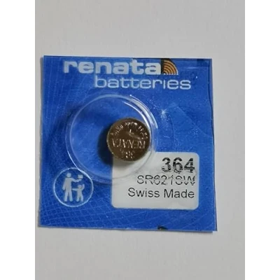 Imagen de Renata 364 Batería para reloj (1,55 V, SR621SW, 1 unidad)