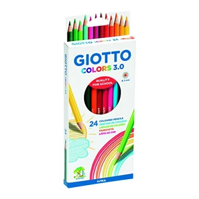Imagen de Giotto Colors 3.0 Lápices de Colores, Estuche 24 Uds.