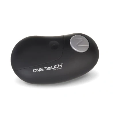 Imagen de Culinare C50650 Abrelatas Eléctrico One Touch, Negro, Plástico/Acero Inoxidable, Fácil Apertura Automática de Latas, Funciona con Pilas, Uso Manos Libres, Magnético