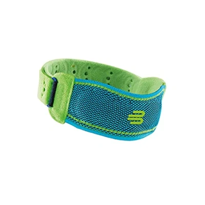 Imagen de BAUERFEIND, 1 correa deportiva unisex para la rodilla, derecha e izquierda, deportes de bola, atletismo, alivio presión, anillo silicona, talla M, Rivera, 11449421260012
