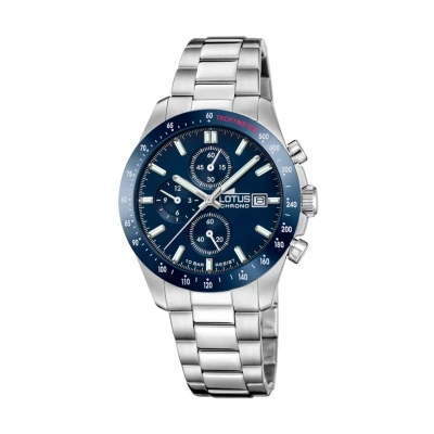 Imagen de LOTUS Reloj Hombre 18994/6 Chrono Caja de Acero Inoxidable 316l Plateado Correa